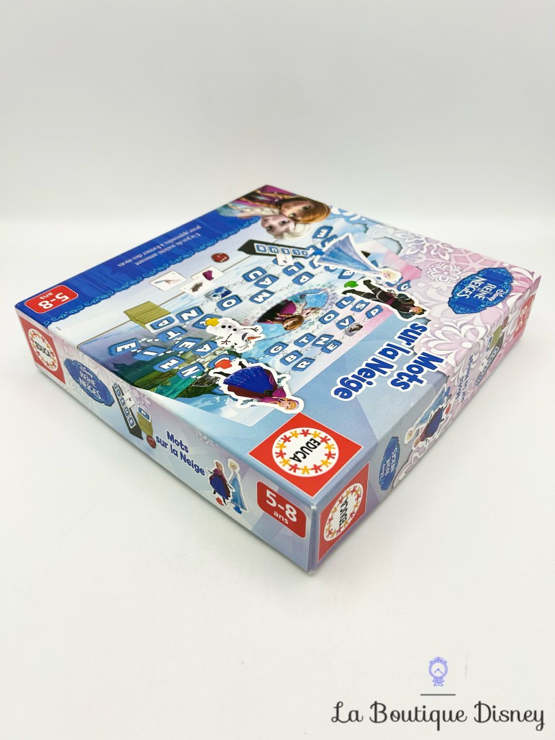 Jeu de société Mots sur la Neige La Reine des Neiges Disney Educa ...