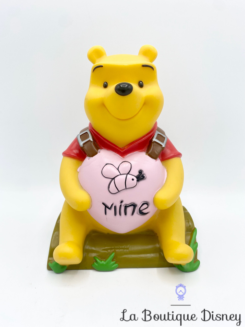 Tirelire Winnie l\'ourson Disney coeur Mine plastique 15 cm