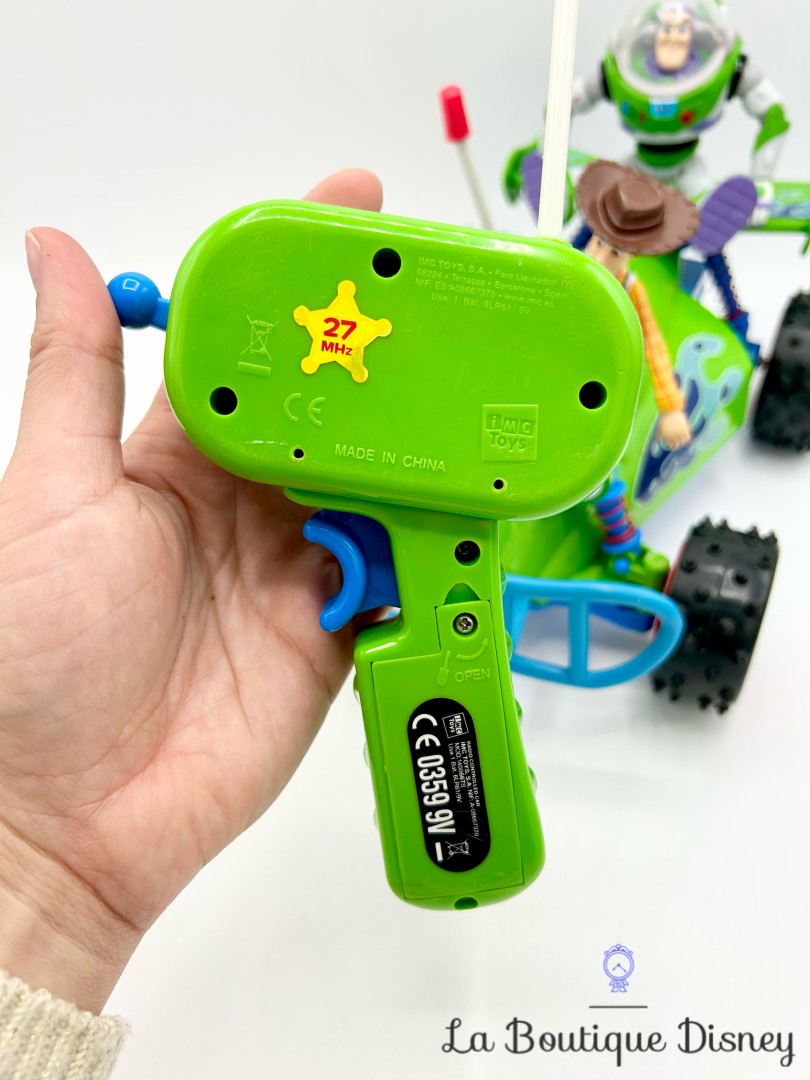 Jouet Grande RC Toy Story Buzz Woody Radio Controlled Car Disney IMC Toys voiture télécommandée
