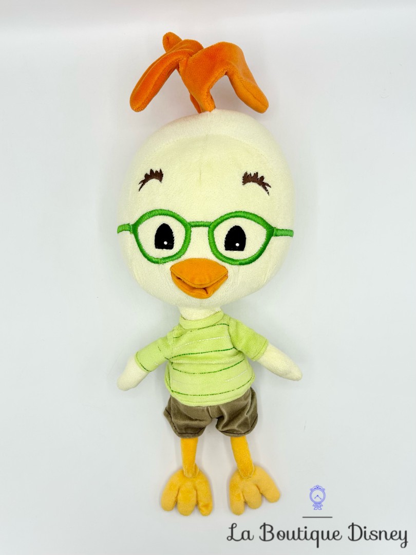 peluche-chicken-little-disney-store-écusson-poule-lunettes (1)