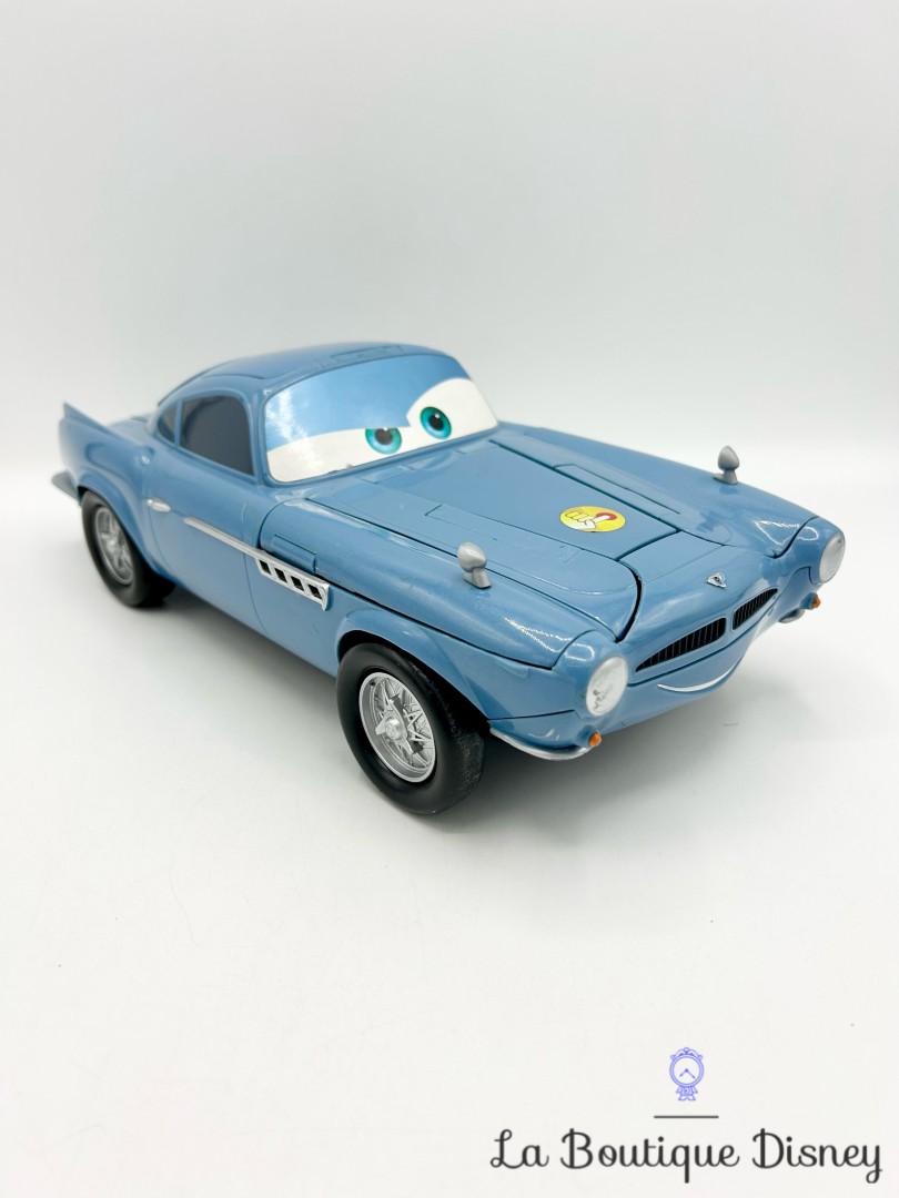 Jouet interactif Finn McMissile Cars 2 Disney Mattel 2021 voiture bleu sonore