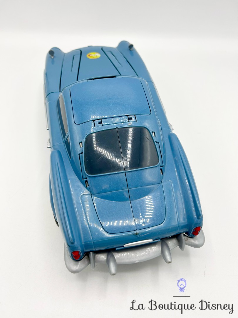 Jouet interactif Finn McMissile Cars 2 Disney Mattel 2021 voiture bleu sonore