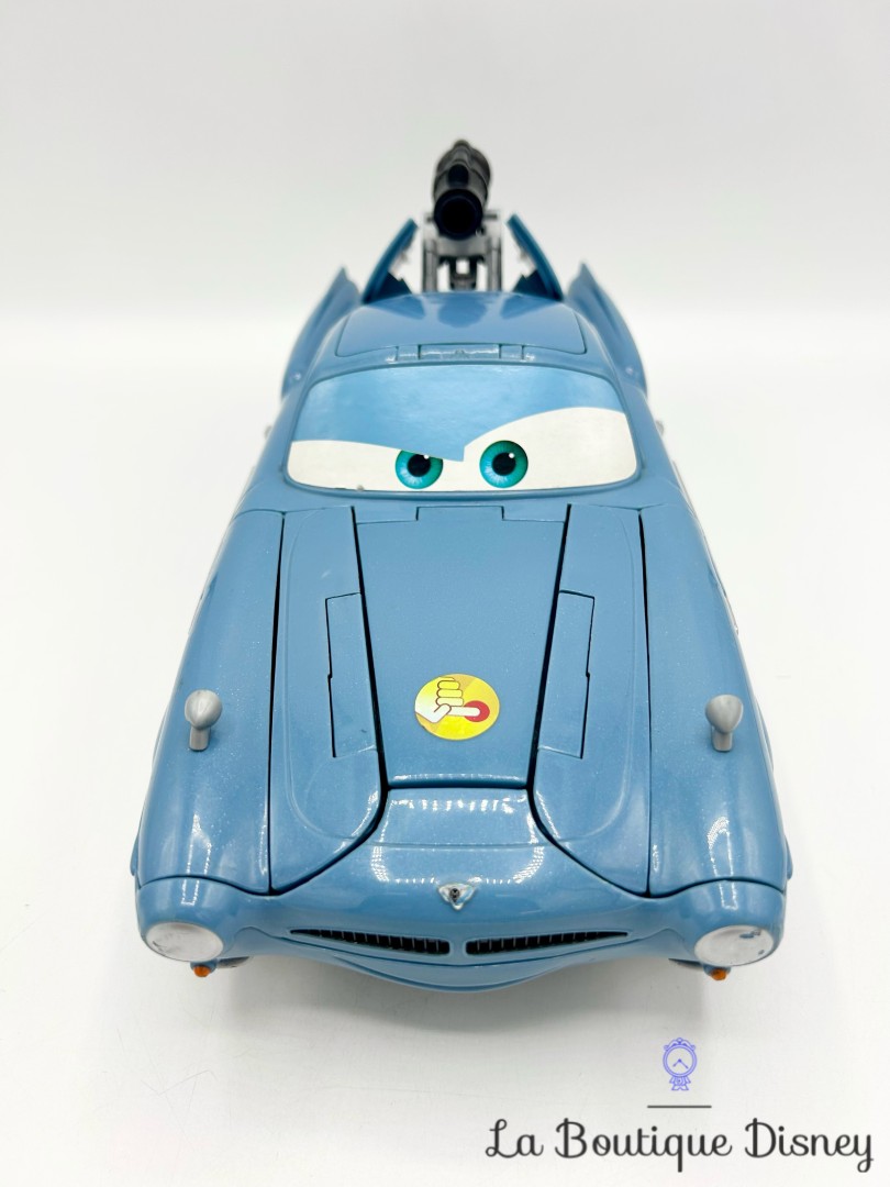 Jouet interactif Finn McMissile Cars 2 Disney Mattel 2021 voiture bleu sonore