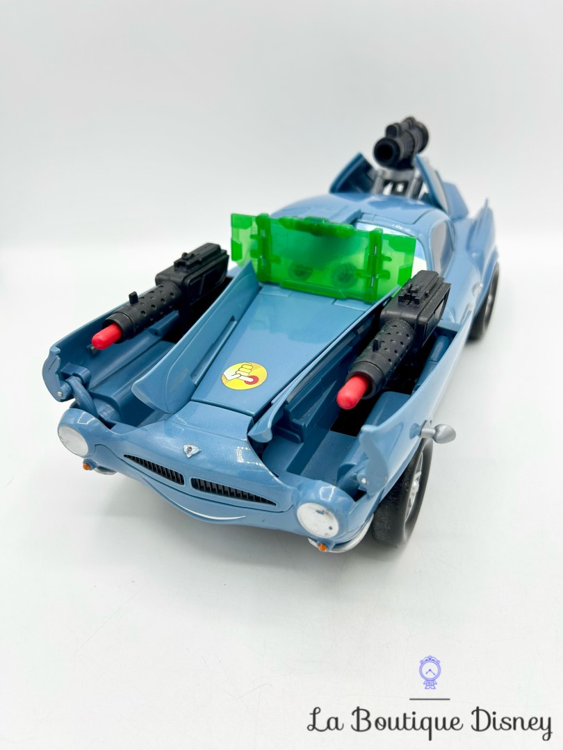 Jouet interactif Finn McMissile Cars 2 Disney Mattel 2021 voiture bleu sonore