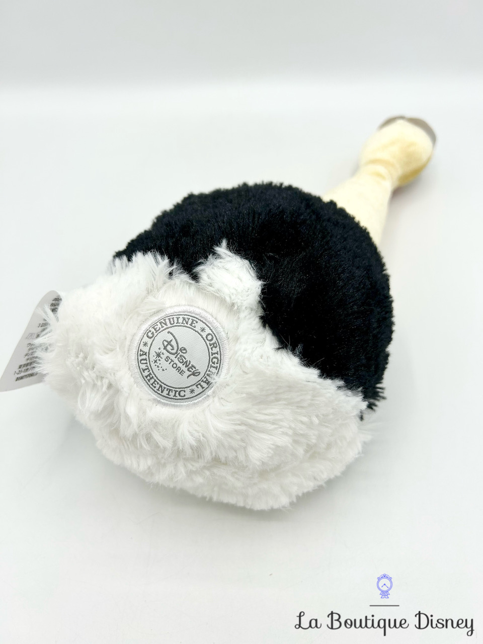 peluche-plumette-plumeau-la-belle-et-la-bete-disney-store-écusson-0