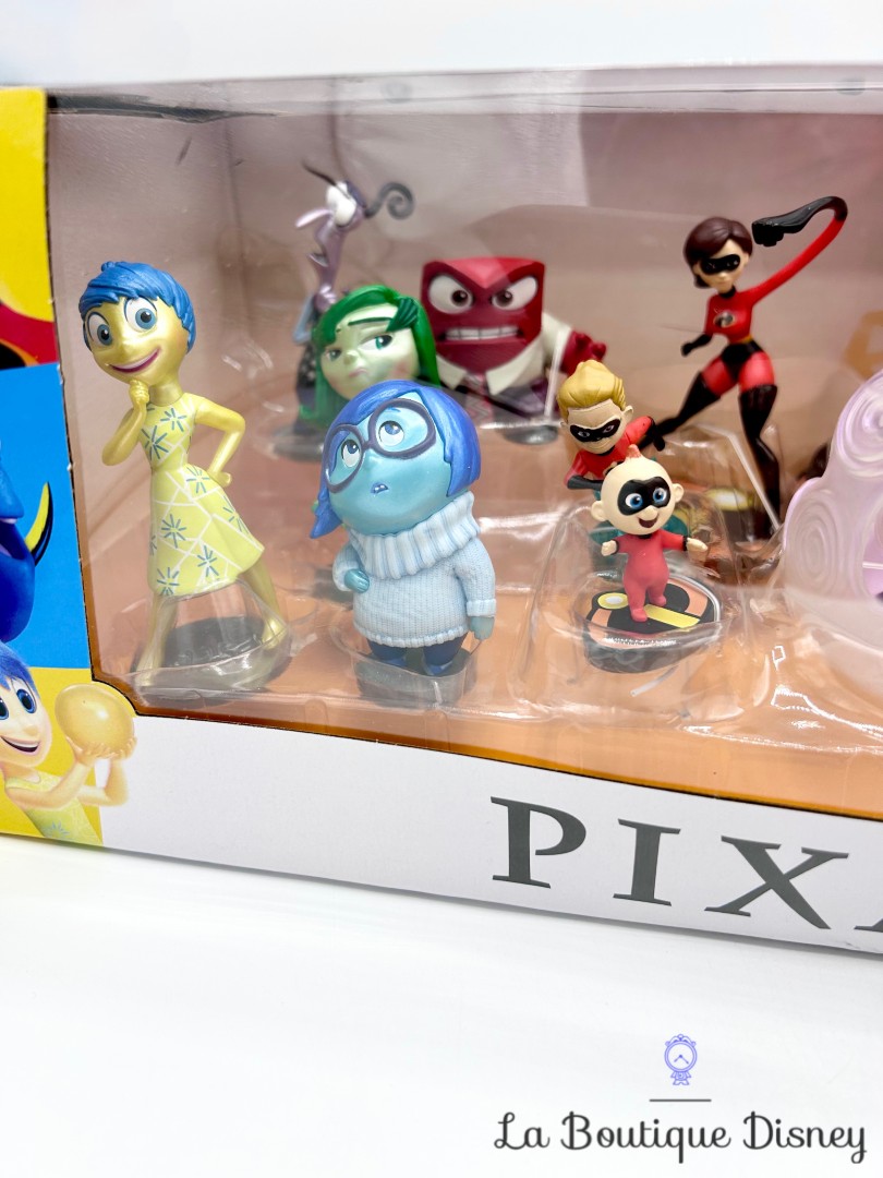 Coffret Figurines 20 Pixar Mega Playset Disney Store 2024 Ensemble