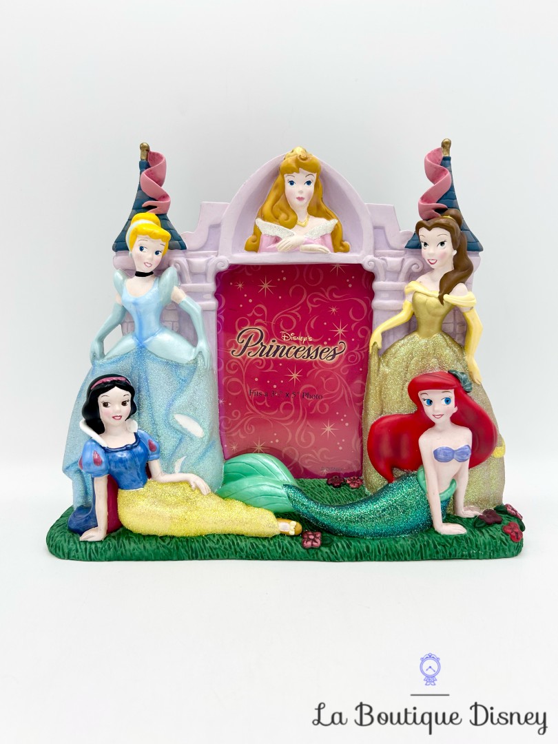 cadre-photo-princesses-disneyland-disney-résine-paillettes (2)