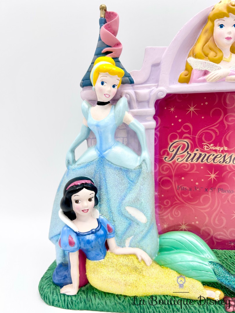 cadre-photo-princesses-disneyland-disney-résine-paillettes (7)