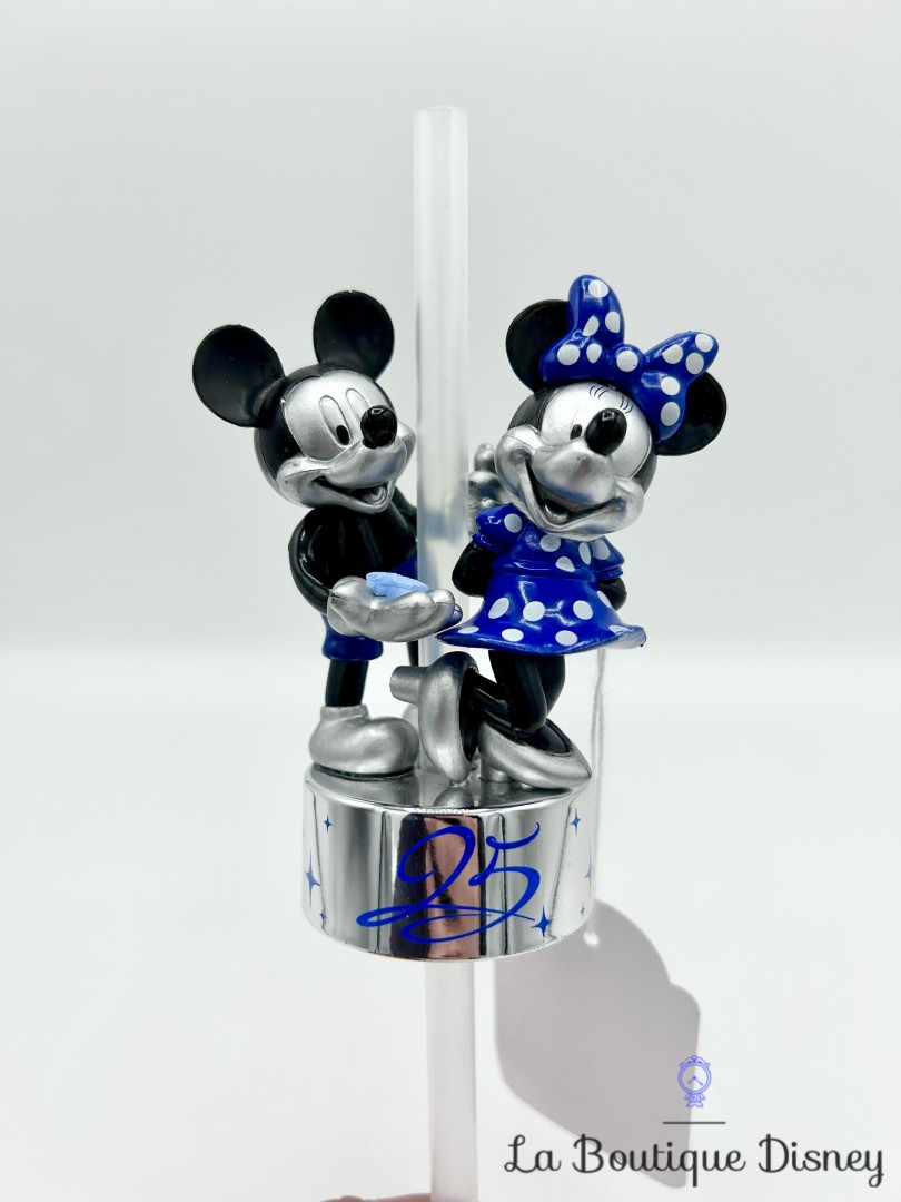 paille-mickey-minnie-25ème-anniversaire-disneyland-25-ans-disney-bouchon (1)