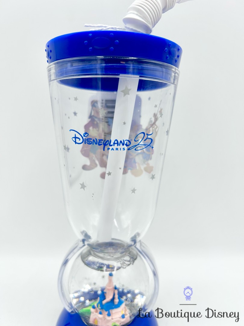 gobelet-paille-mickey-et-ses-amis-25-ème-anniversaire-disneyland-25-ans-disney-verre-plastique-chateau (3)