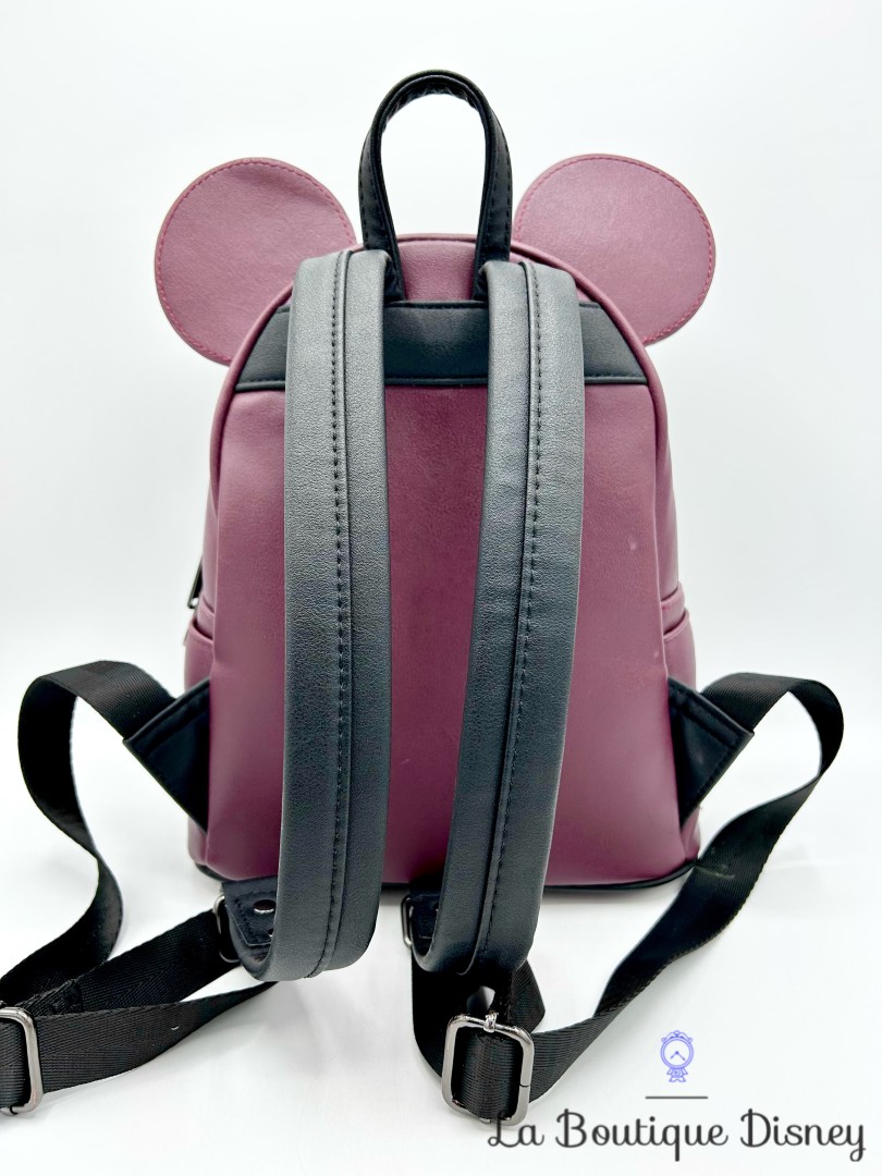 sac-a-dos-loungefly-minnie-matelassé-bordeau-marron-disney (4)