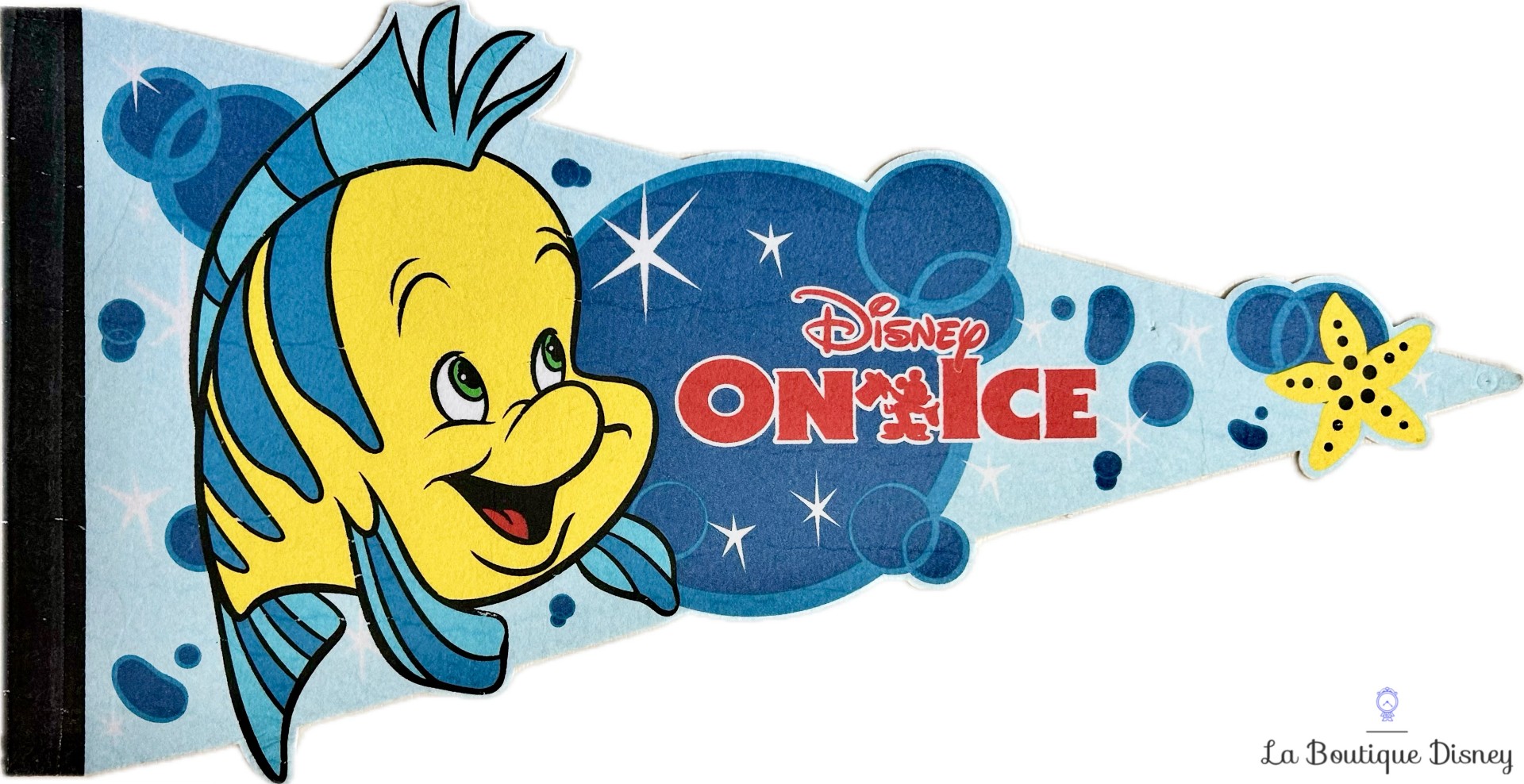 fanion-polochon-la-petite-sirene-disney-on-ice-vintage-drapeau (3)