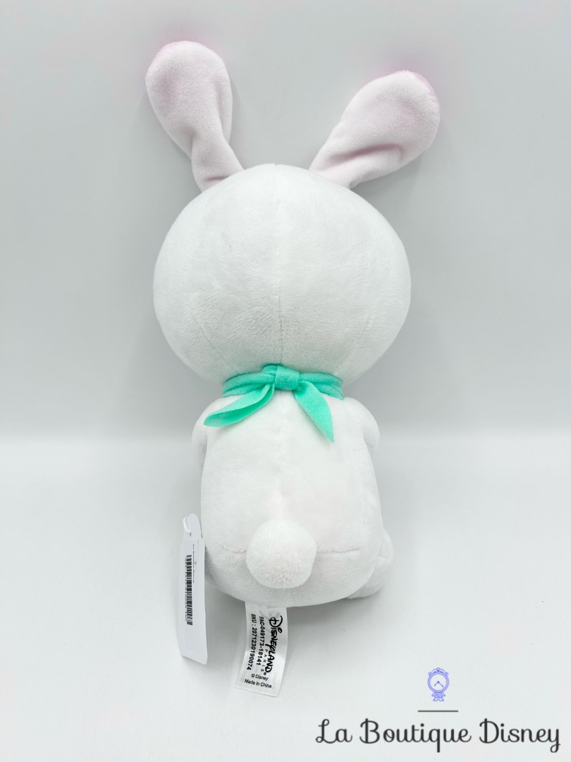 Peluche Lapin Crêpes Ralph 2.0 Disneyland 2018 Disney blanc 22 cm