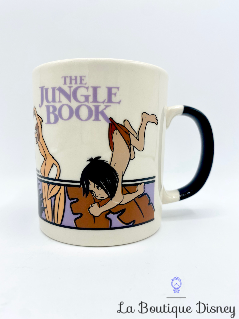 Tasse Le livre de la jungle Disney Staffordshire Kilncraft Made in England Mug The Jungle Book Mowgli Roi Louie vintage