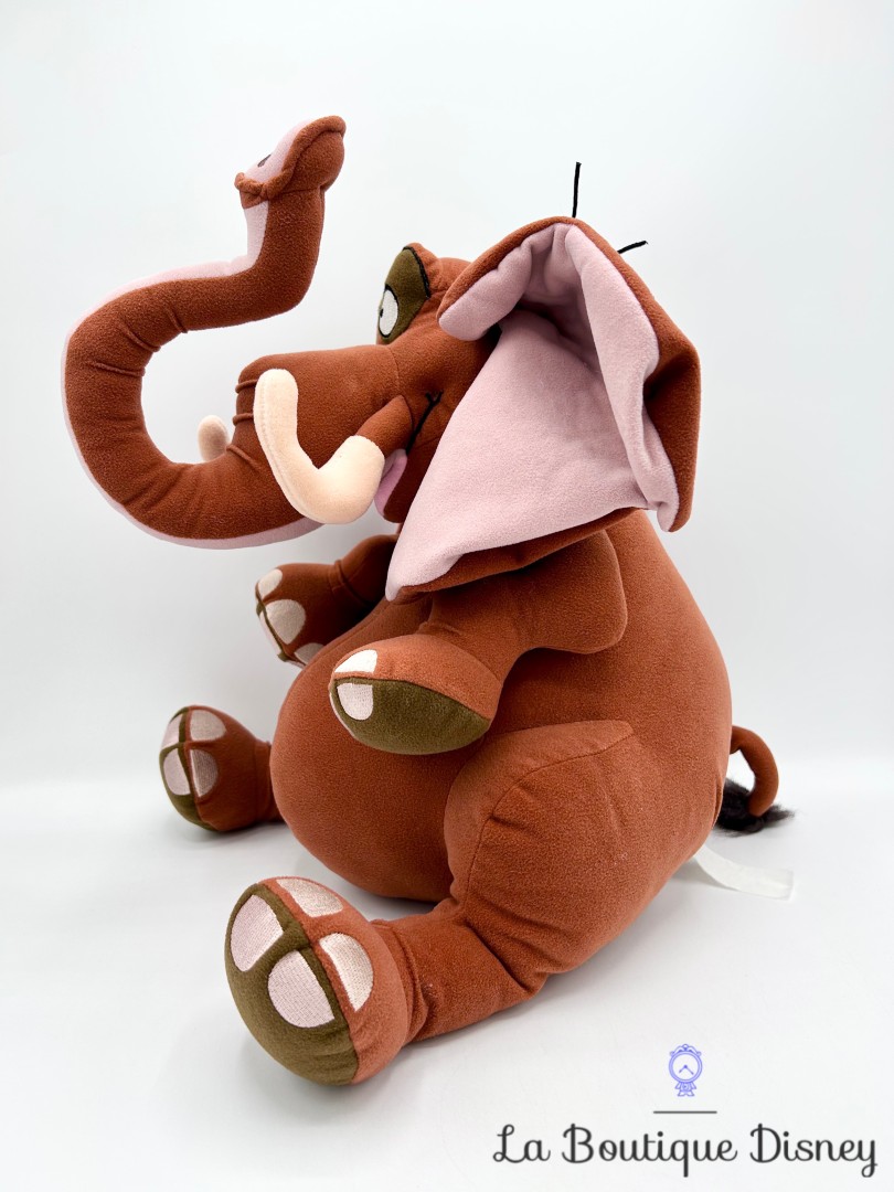 peluche-tantor-éléphant-tarzan-disney-store-marron (7)