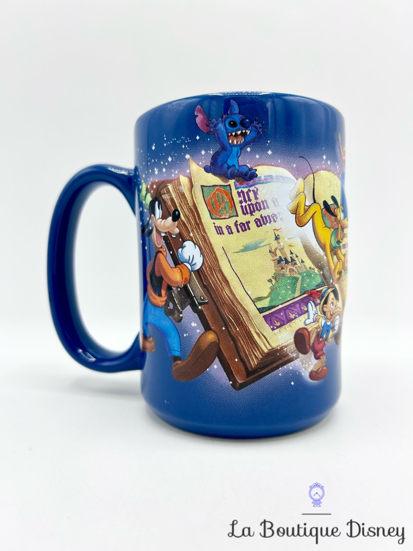 tasse-disneyland-paris-15-ème-anniversaire-15-ans-disney-mug-bleu-livre (2)