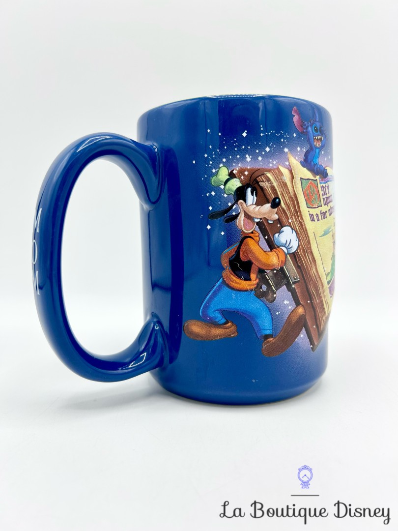 tasse-disneyland-paris-15-ème-anniversaire-15-ans-disney-mug-bleu-livre (7)