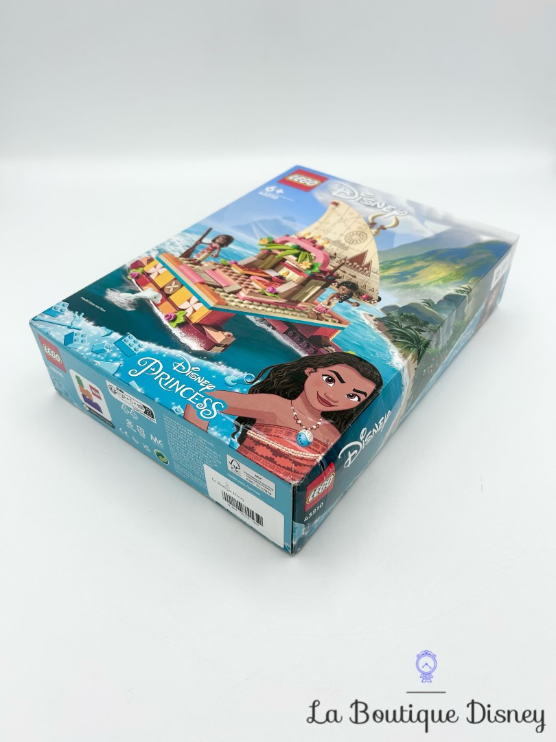 Jouet LEGO 43210 Le bateau dexploration de Vaiana Disney Princess