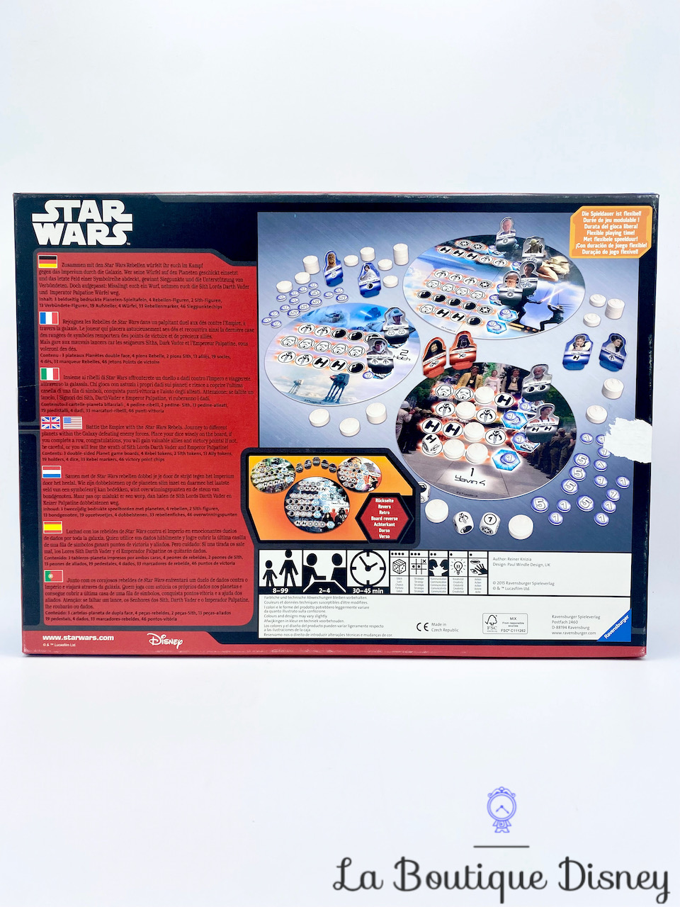 Jeu De Société Ravensburger Galaxy Rebellion - Occasion, état Très Bon État (TBE)