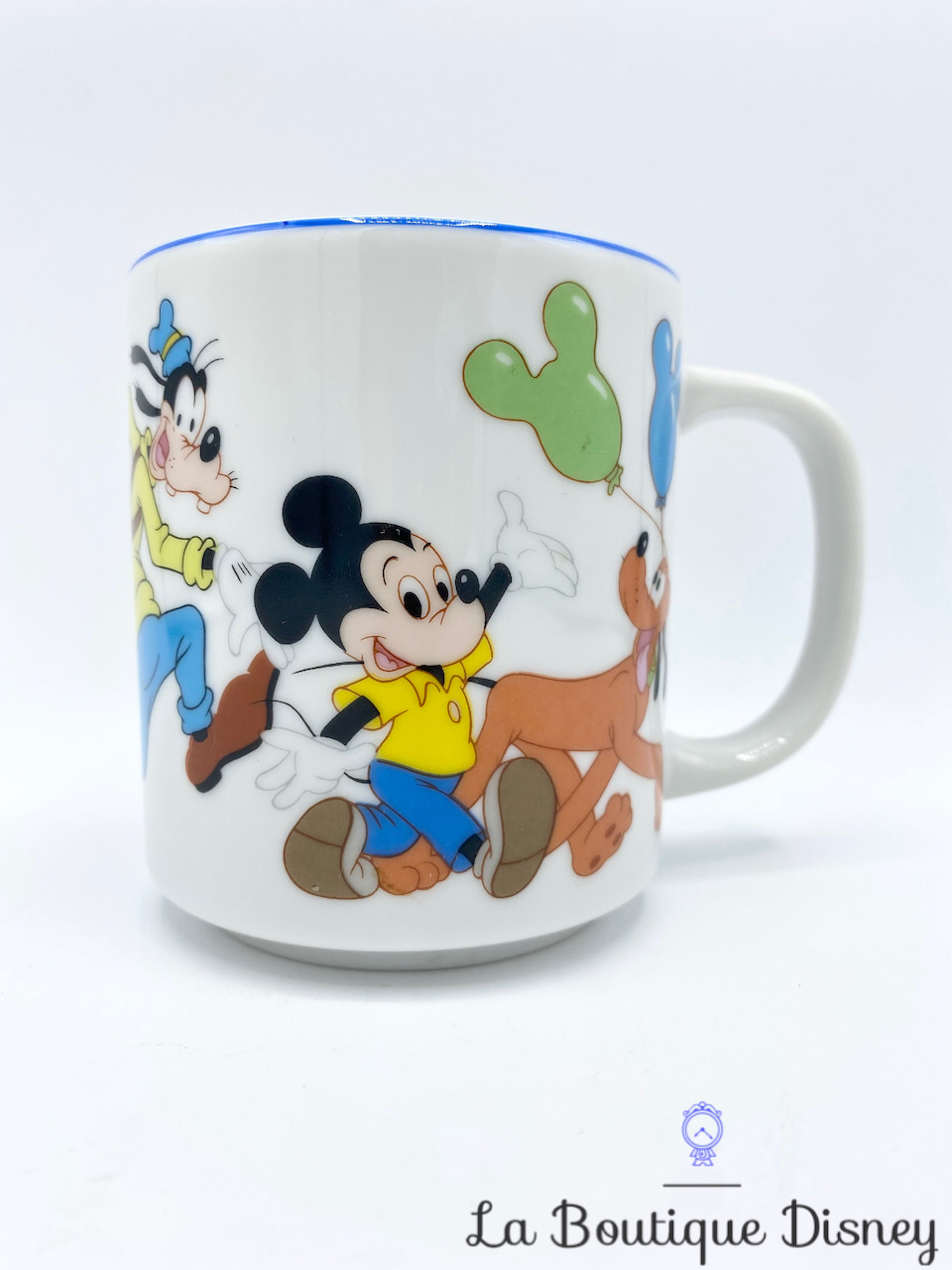 Tasse Mickey Pluto Dingo Minnie Loulou Parade The Walt Disney Company Mug Japan vintage