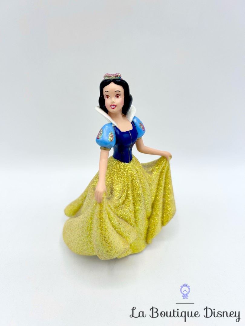 figurine-résine-blanche-neige-paillettes-disneyland-disney