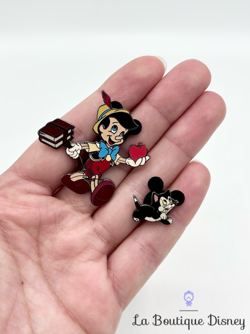 Pin Pinocchio Figaro Opening Edition Disneyland Resort Paris 2001 1st Day of School with Figaro 8150