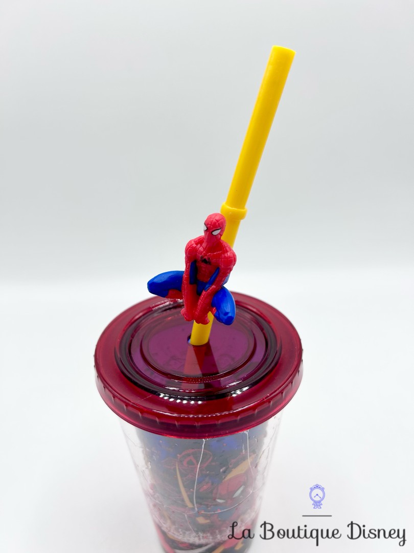 gobelet-paille-spider-man-disney-store-double-paroi-verre-plastique-marvel (4)