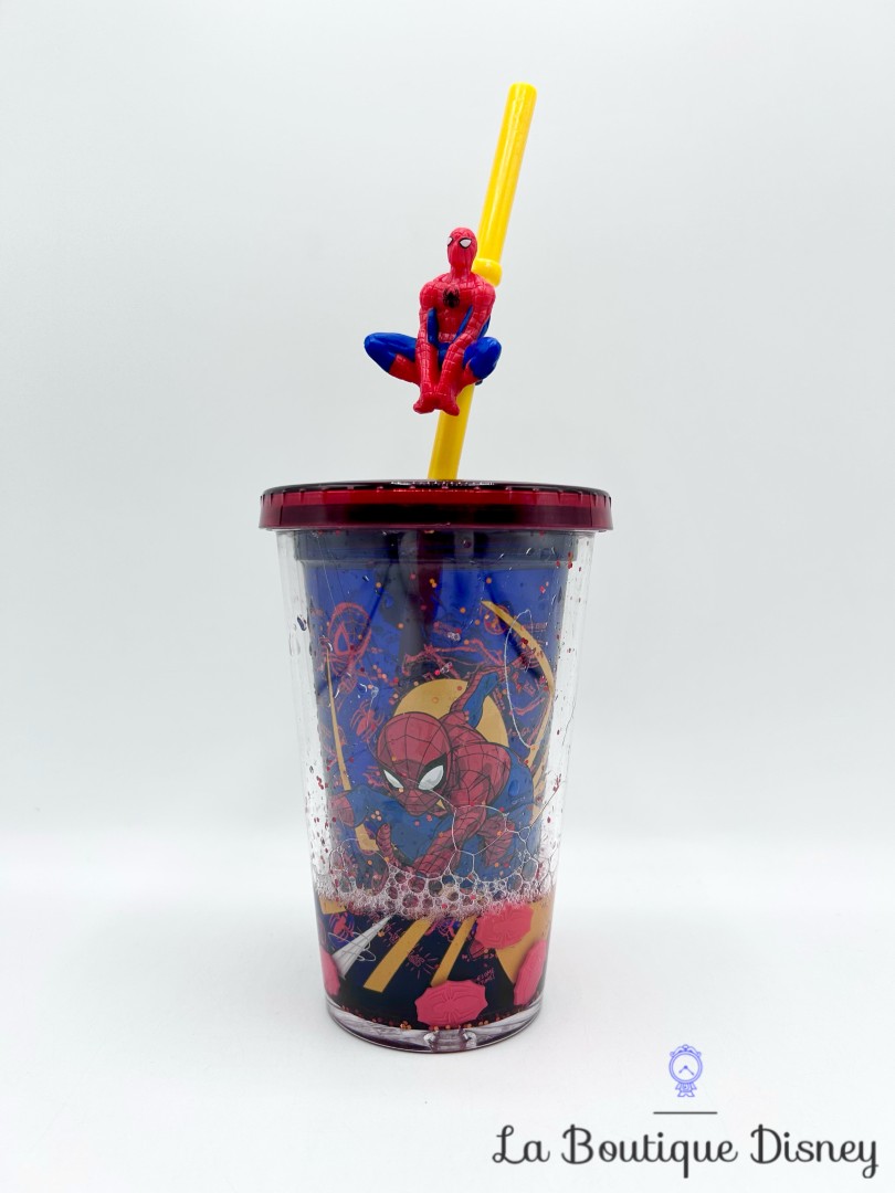 gobelet-paille-spider-man-disney-store-double-paroi-verre-plastique-marvel (3)