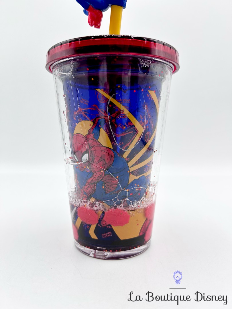 gobelet-paille-spider-man-disney-store-double-paroi-verre-plastique-marvel (5)