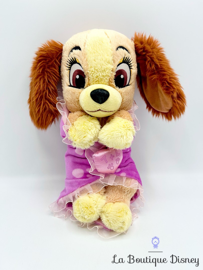 peluche-lady-couverture-la-belle-et-le-clochard-disneyland-disney-couffin-rose (2)