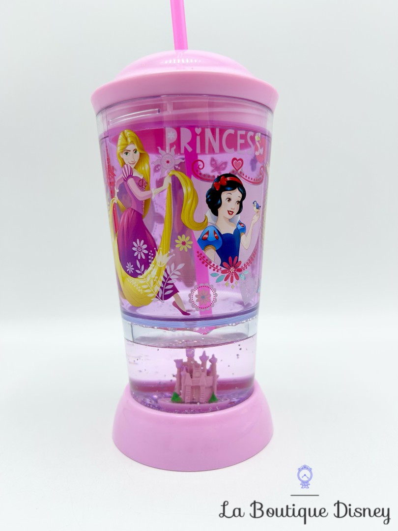 gobelet-paille-princesses-disney-store-rose-verre-plastique-chateau (3)