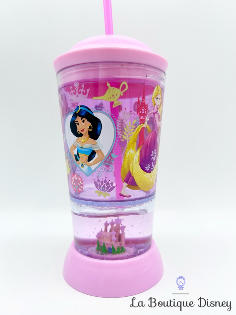 gobelet-paille-princesses-disney-store-rose-verre-plastique-chateau (1)
