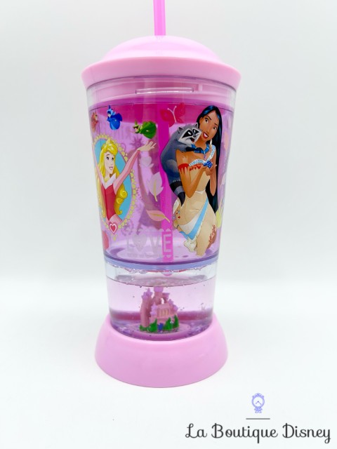 gobelet-paille-princesses-disney-store-rose-verre-plastique-chateau (6)