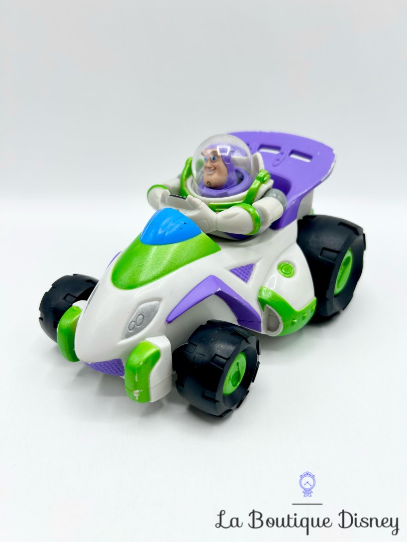 Jouet Figurine Voiture Buzz lEclair Toy Story and Beyond Disney Hasbro 2006 Lightyears Rev n Go Moon Buggy