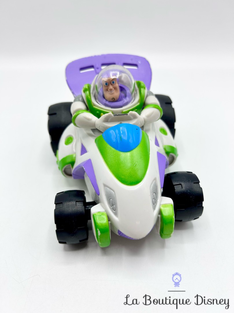 Jouet Figurine Voiture Buzz lEclair Toy Story and Beyond Disney Hasbro 2006 Lightyears Rev n Go Moon Buggy