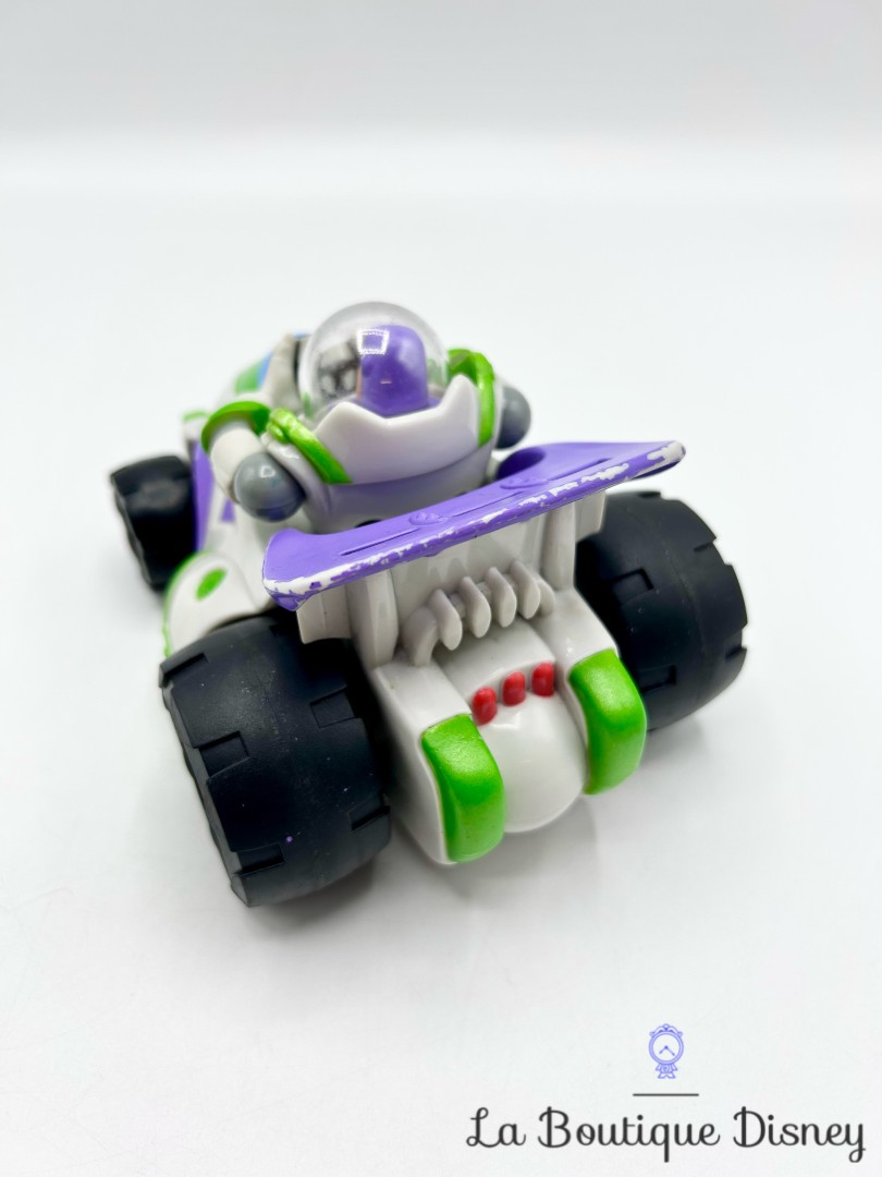 Jouet Figurine Voiture Buzz lEclair Toy Story and Beyond Disney Hasbro 2006 Lightyears Rev n Go Moon Buggy