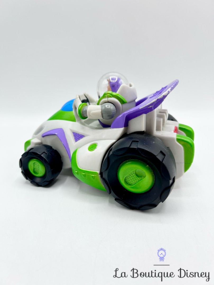 Jouet Figurine Voiture Buzz lEclair Toy Story and Beyond Disney Hasbro 2006 Lightyears Rev n Go Moon Buggy