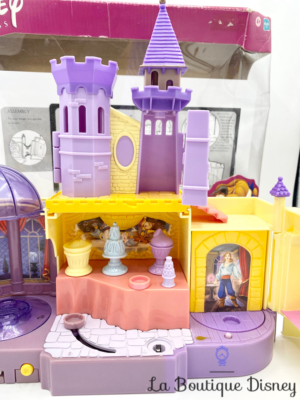 jeu-style-polly-pocket-le-chateau-de-la-belle-et-la-bete-disney-princess-glowing-mirror-castle-vintage-2002-7