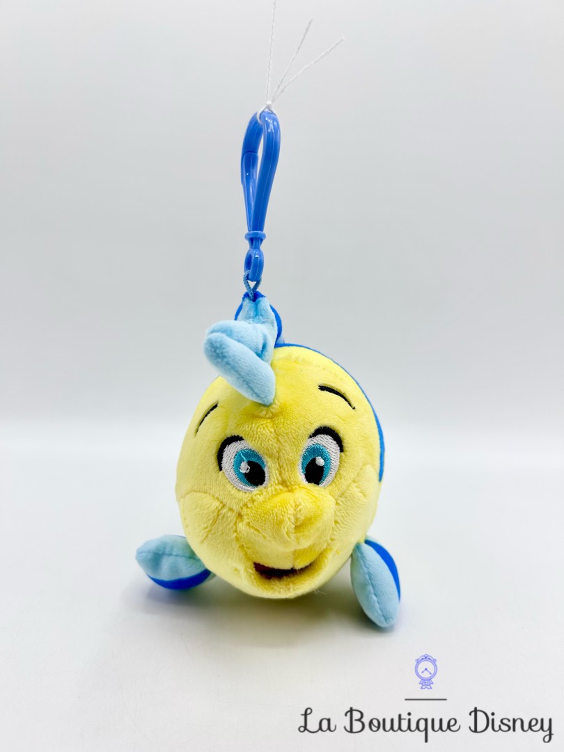 porte-clés-peluche-polochon-la-petite-sirene-disney-poisson-jaune (2)