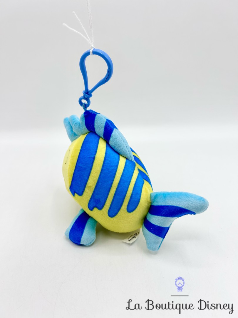 porte-clés-peluche-polochon-la-petite-sirene-disney-poisson-jaune (6)