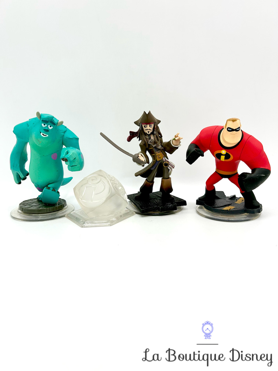 Figurine Disney Infinity Pack Démarrage Mr Insdestructible Sulli Jack Sparrow Jeu vidéo