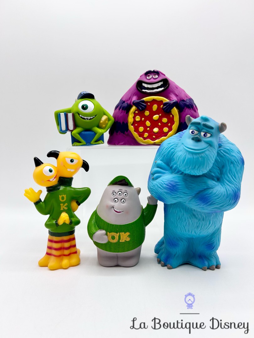 Jouet-Figurines-de-Bain-Monstres-Academy-Disneyland-Paris-Disney-Sully-Bob-Squishy-Terri-Terry-Art (3)