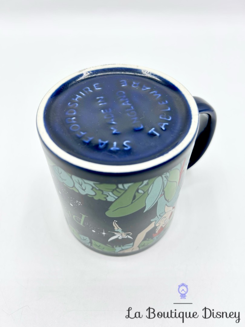 Tasse-Peter-Pan-Fée-Clochette-Disney-mug-Staffordshire-England-vintage-bleu (4)