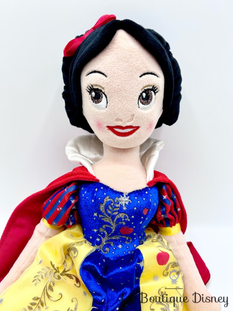 Poupée chiffon Belle La Belle et la Bête Disney Store 2016 peluche princesse jaune velours 50 cm Poupée chiffon Belle La Belle et la Bête Disney Store 2016 peluche princesse jaune velours 50 cm