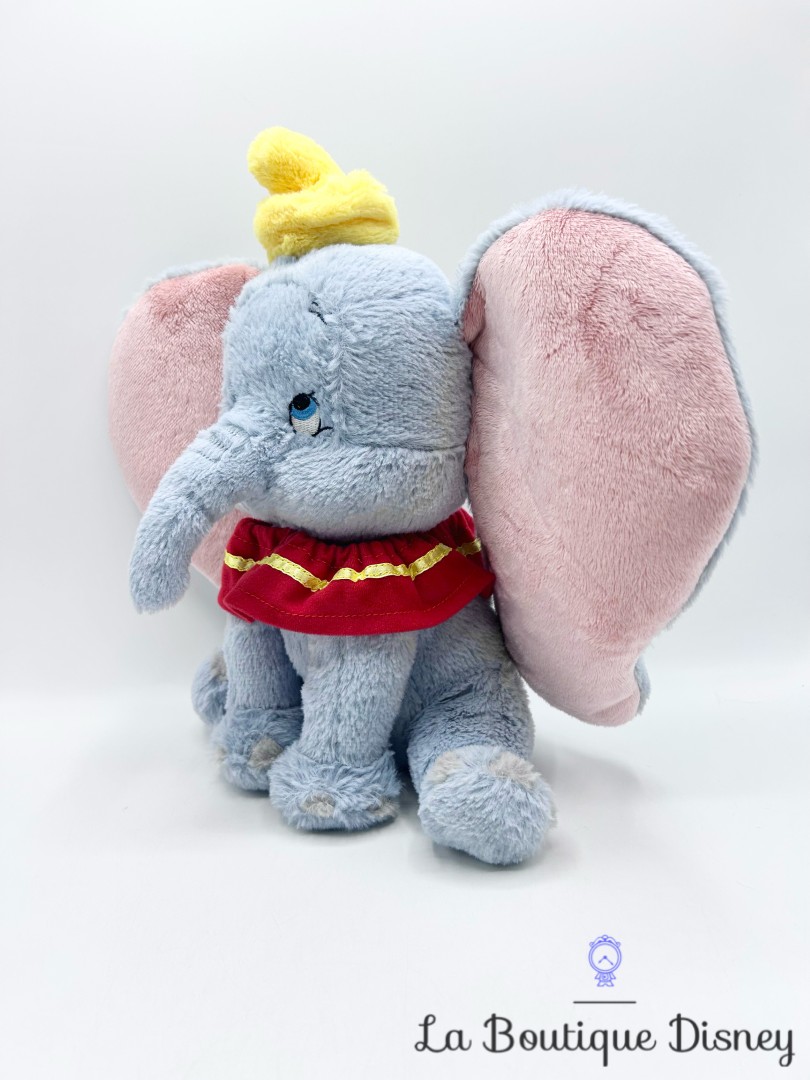 Peluche-Dumbo-Disneyland-Paris-Disney-éléphant-gris-chapeau-34-cm (7)