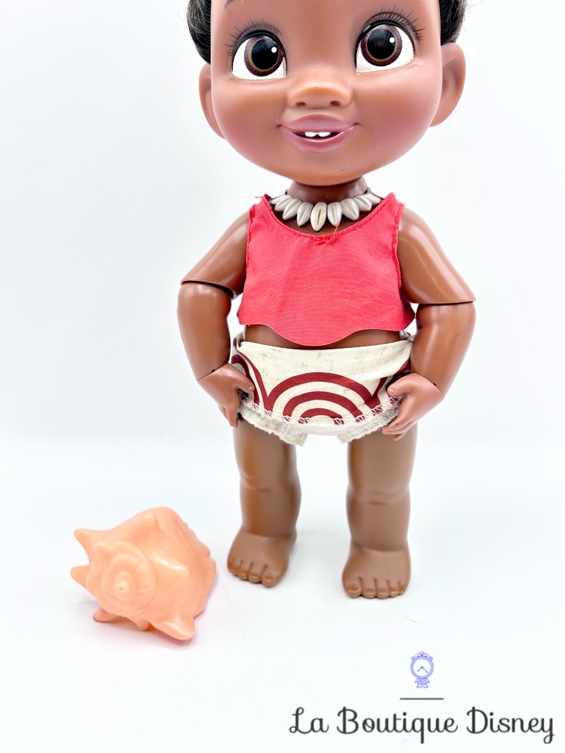 Poupée Vaiana Bébé de bain interactif Disney Jakks Giggling Baby