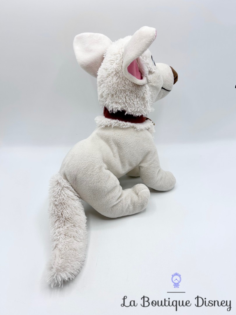 Peluche Volt Disney Nicotoy chien blanc éclair 34 cm Peluches