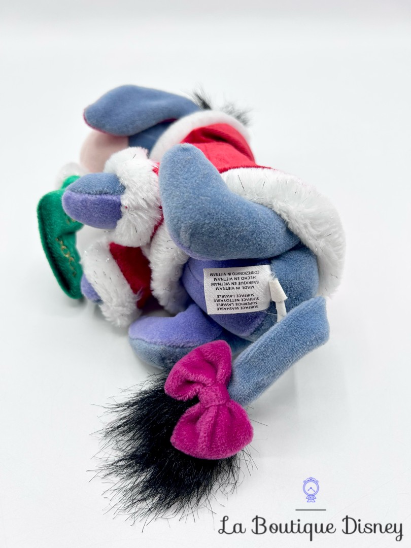 Peluche-Bourriquet-Noël-2001-Disney-Store-Xmas-Santa-Eeyore-Winnie-ourson-collection-18-cm (5)