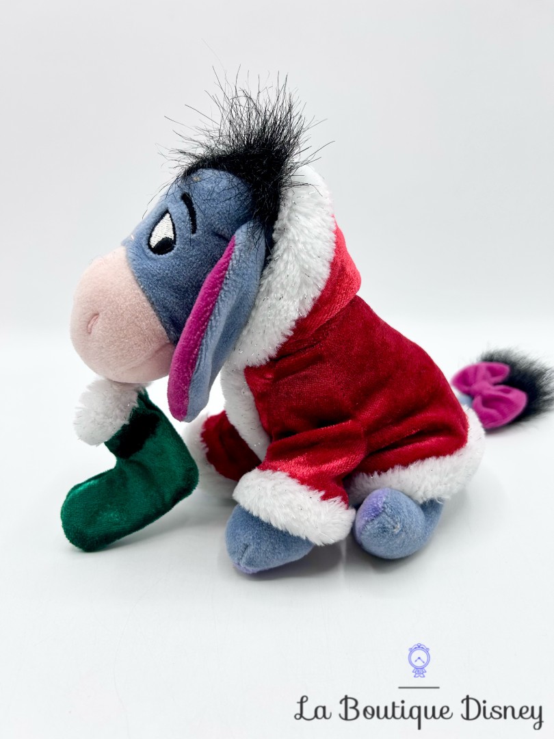 Peluche-Bourriquet-Noël-2001-Disney-Store-Xmas-Santa-Eeyore-Winnie-ourson-collection-18-cm (7)