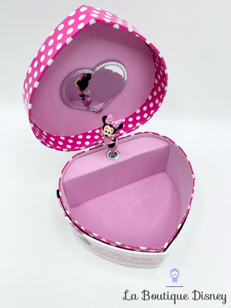 Boite-à-musique-Minnie-Mouse-coeur-Disney-rose-bijoux-musicale (8)